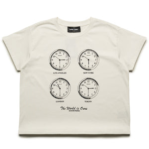 Homme Femme Jet Lag Tee - White