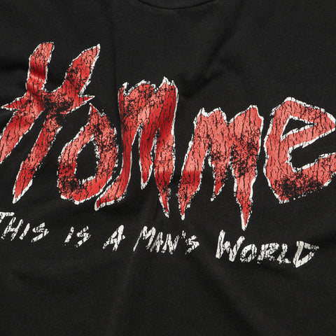 Homme Femme The Nothing Tee - Black