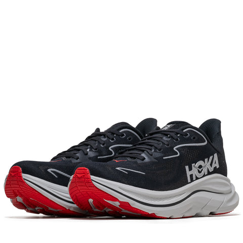 Hoka Clifton 10 - Black/Silver