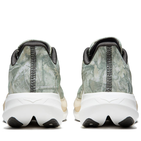 John Elliott x Hoka Rocket X 3 - Spray Green/Antique White