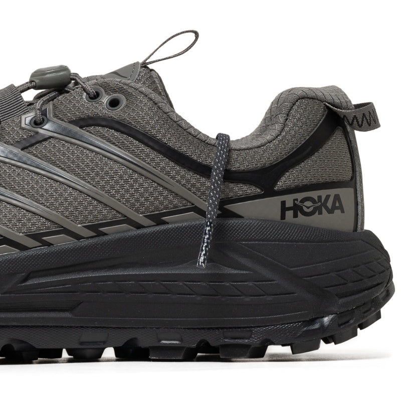 Hoka Mafate Three2 - Gravel/Carbon Black – Sneaker Politics