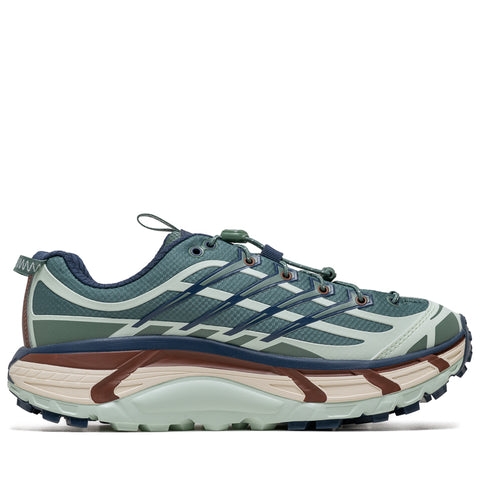 Hoka Mafate Three2 Wordmark - Fern/Varsity Navy