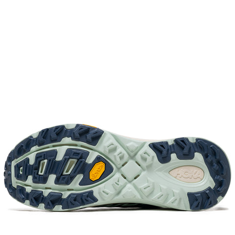 Hoka Mafate Three2 Wordmark - Fern/Varsity Navy