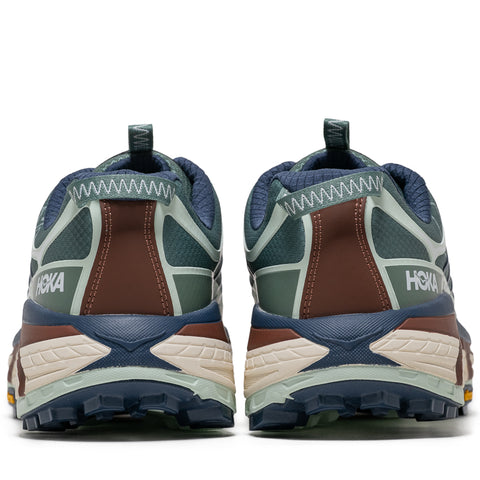 Hoka Mafate Three2 Wordmark - Fern/Varsity Navy