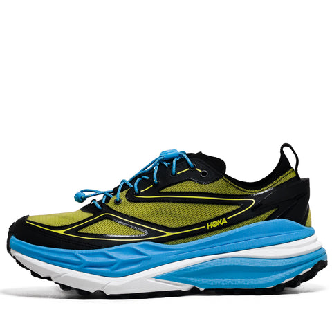 Hoka Stinson One7 - Black/Skyward Blue