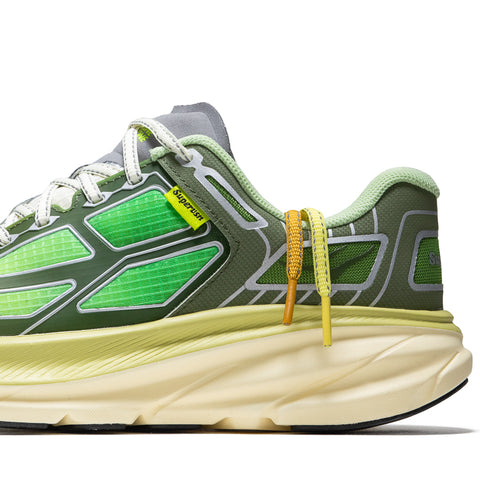 Supervsn x Hoka Clifton One9 - Green Flash/Limelight