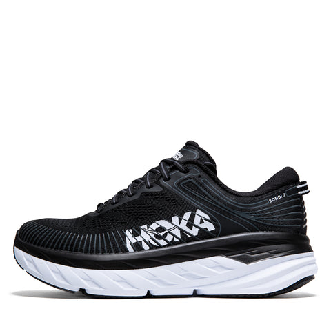 Women's Hoka Bondi 7 - Black/White