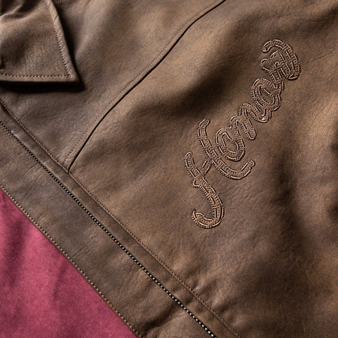 Honor The Gift Aged Jacket - Brown