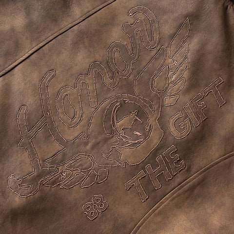 Honor The Gift Aged Jacket - Brown
