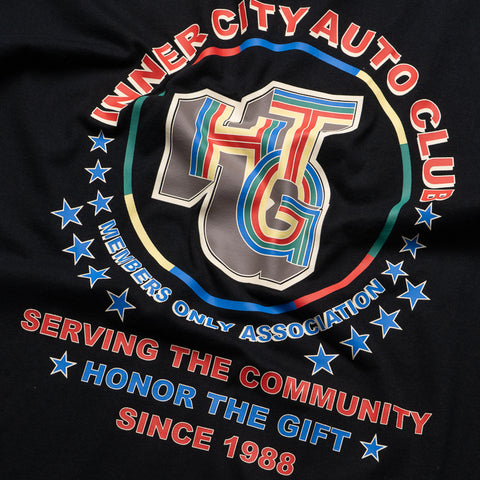 Honor The Gift Auto Association Tee - Black