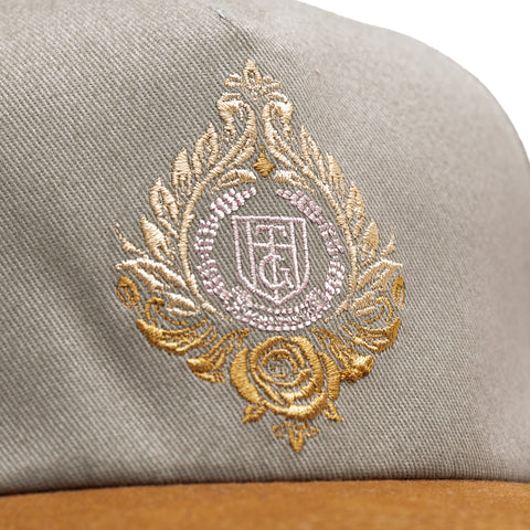 Honor The Gift Heritage Crest Logo Hat - Grey