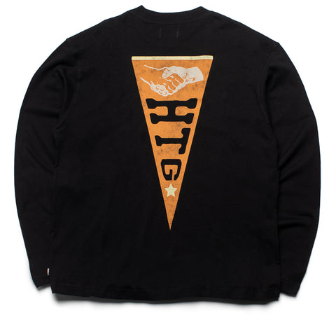 Honor The Gift Seal Logo L/S Tee - Black