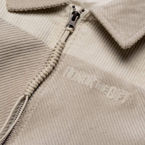 Honor The Gift Corduroy Zip Jacket - Bone