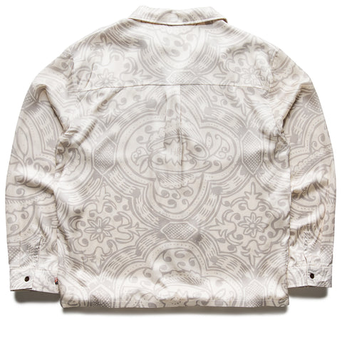 Honor The Gift LS Printed Woven L/S Shirt - Bone