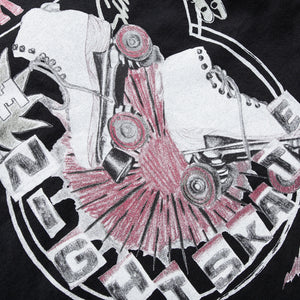 Honor The Gift Night Skate L/S Tee - Black