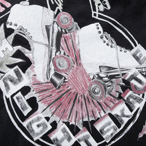 Honor The Gift Night Skate L/S Tee - Black