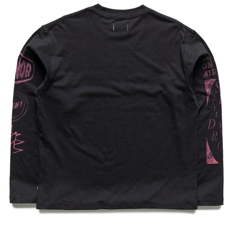 Honor The Gift Night Skate L/S Tee - Black