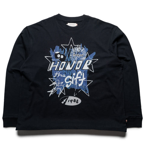 Honor The Gift Pop Art L/S Tee - Black