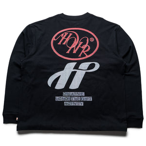 Honor The Gift Pop Art L/S Tee - Black