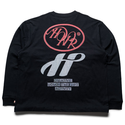Honor The Gift Pop Art L/S Tee - Black