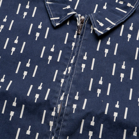 Honor The Gift Denim Riding Jacket - Navy