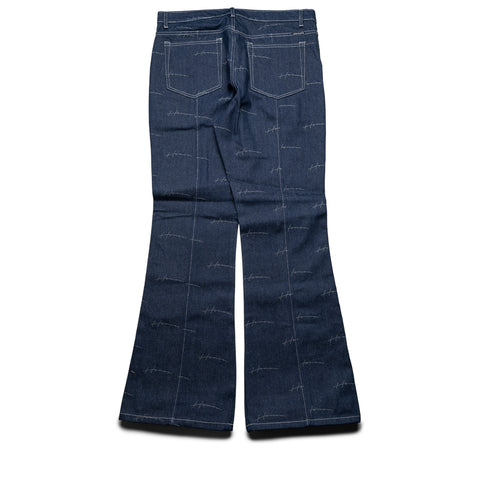 Honor The Gift Denim Riding Flare Pant - Indigo