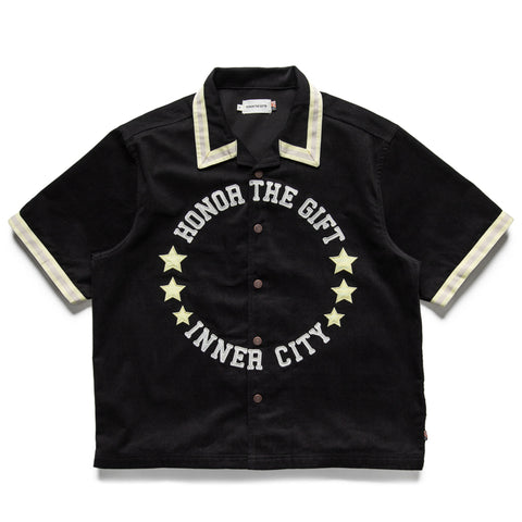 Honor The Gift Tradition Snap Button Up Polo - Black