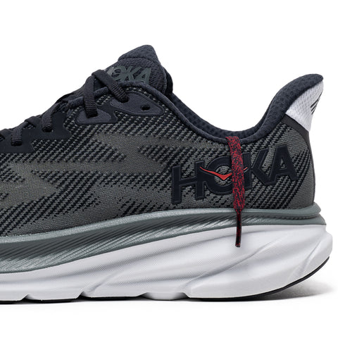 Hoka Clifton 9 - Black/Outer Orbit