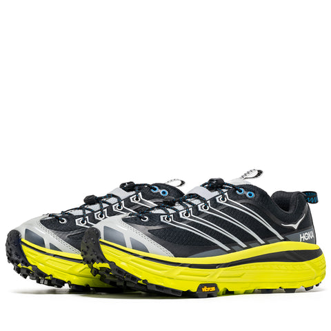 Hoka Mafate Three2 - Black/Hoka Citrus