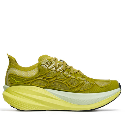 Hoka Mach X Caged - Pea Green/Hoka Citrus