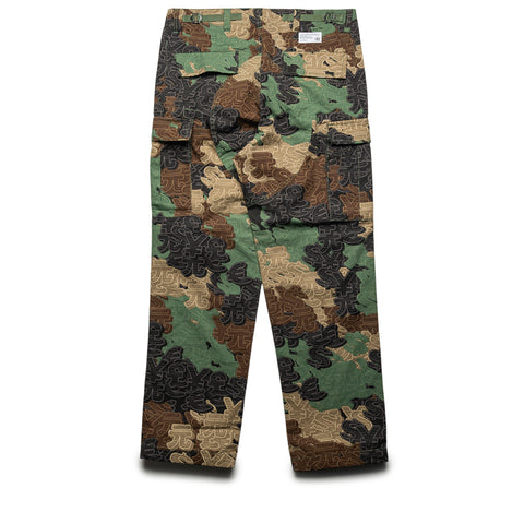 Ice Cream Big Block Cargo Pants - Camo