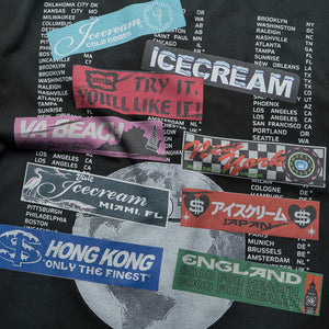 Ice Cream Bumper Knit Tee - Jet Set