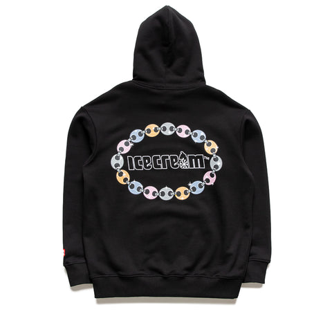 Ice Cream Chain Hoodie - Black