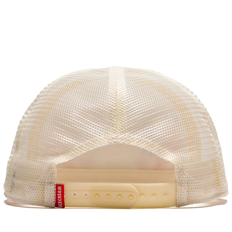 Ice Cream Check List Hat - Antique White