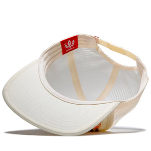 Ice Cream Check List Hat - Antique White