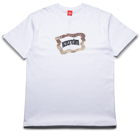 Ice Cream Dessert Tee - White