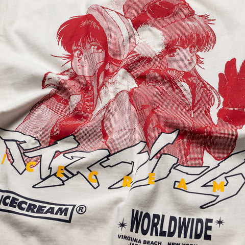 Ice Cream Eyescream Knit Tee - Whisper White