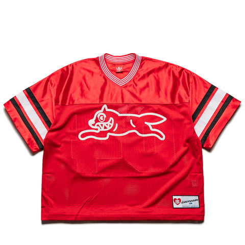 Ice Cream For Us Knit Jersey - Pompeian Red