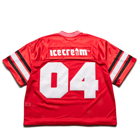 Ice Cream For Us Knit Jersey - Pompeian Red