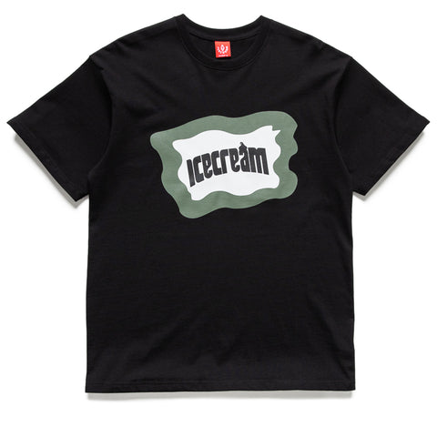Ice Cream Flag Tee - Black