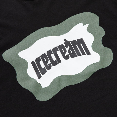 Ice Cream Flag Tee - Black