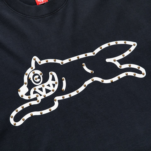 Ice Cream Frank Knit Tee - Charcoal Art