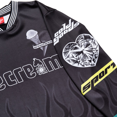 Ice Cream Good Food L/S Jersey - Black