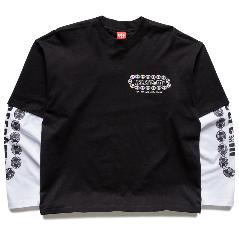 Ice Cream Jupiter L/S Tee - Black – Sneaker Politics
