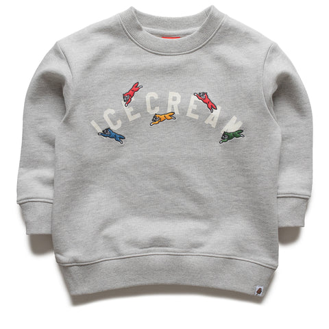 Kids Ice Cream Kennel Sweatshirt - Heather Grey