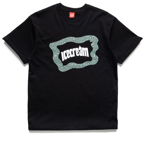 Ice Cream Leo Tee - Black