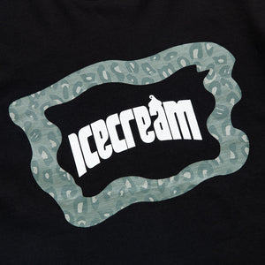 Ice Cream Leo Tee - Black