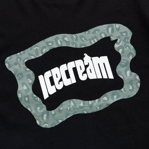 Ice Cream Leo Tee - Black