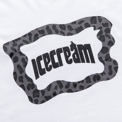 Ice Cream Leo Tee - White