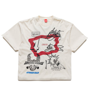 Ice Cream Melon Knit Tee - Antique White